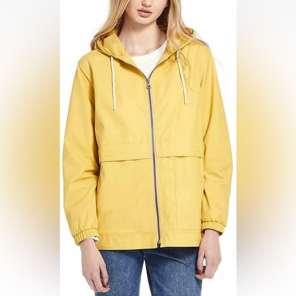 Weatherproof Hooded Raincoat - Picture 3 of 8